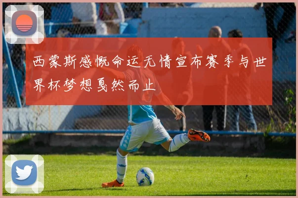 西蒙斯感慨命运无情宣布赛季与世界杯梦想戛然而止